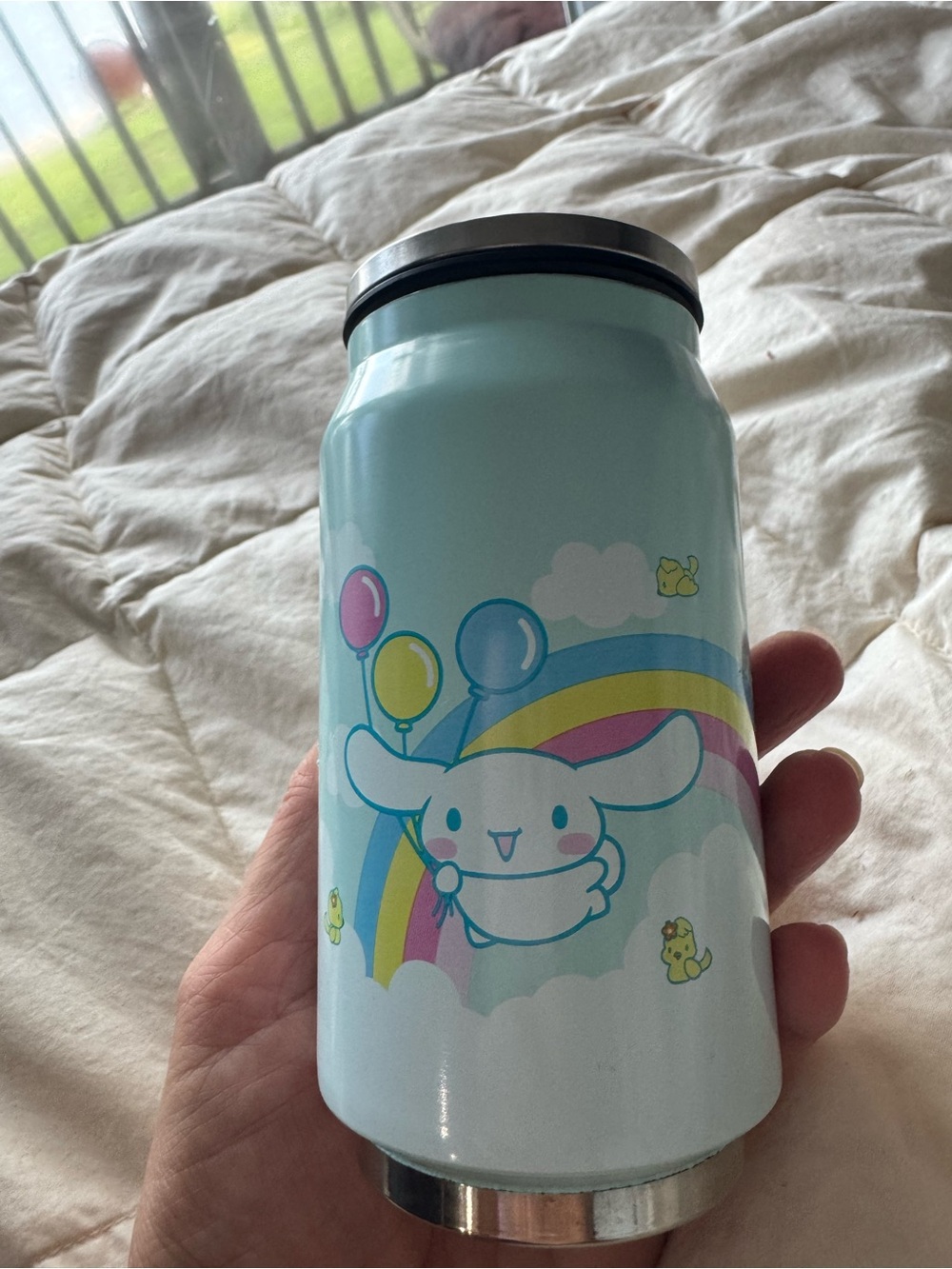 Sanrio Cinnamoroll Insulated Stainless Steel Tumbler Travel Mug Blue